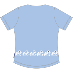 T-SHIRT SLIM FIT SVANE LYSEBL