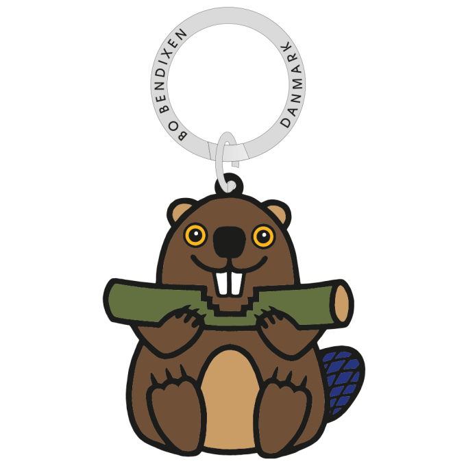 KEYRING BEAVER