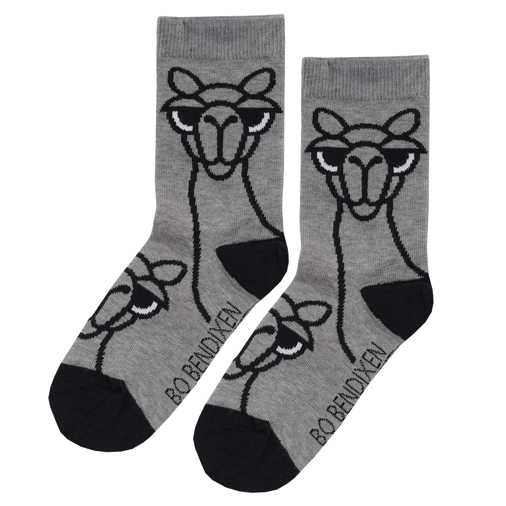 SOCKS CAMEL GREY - Socks - Bo Bendixen
