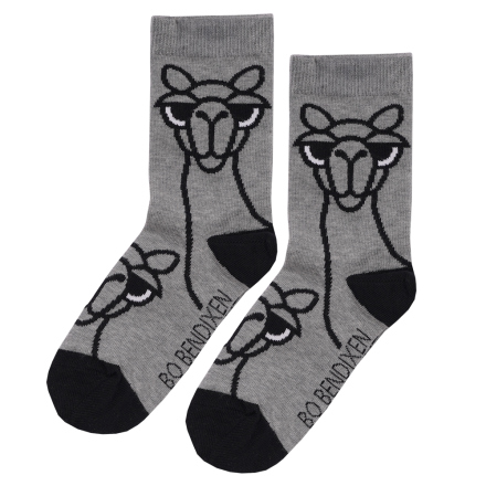 SOCKS CAMEL GREY