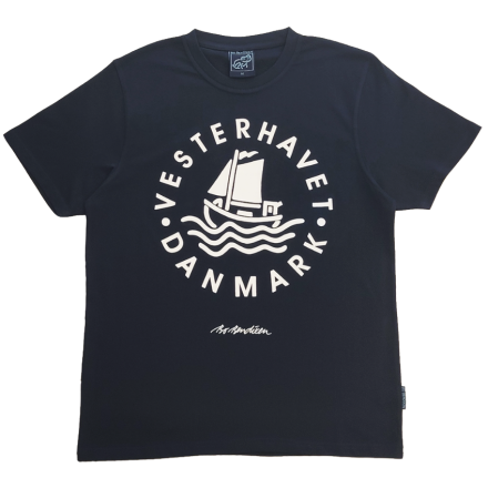 T-SHIRT ADULT VESTERHAVET NAVY