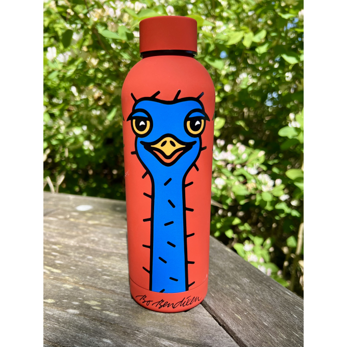 WATER BOTTLE INSULATED OSTRICH 500 ML