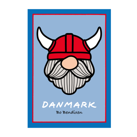 KORT VIKING STORSK�G LYSEBL�