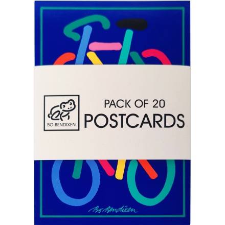 POSTKORT 20 STK. FORSKELLIGE 