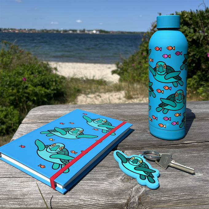 NOTESBOG A5 HAVSKILDPADDE 