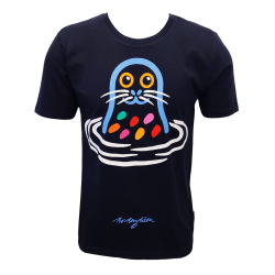 T-SHIRT ADULT SEAL NAVY