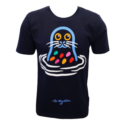T-SHIRT ADULT SEAL NAVY