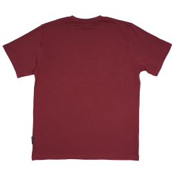 T-SHIRT ADULT SEA TURTLE BORDEAUX