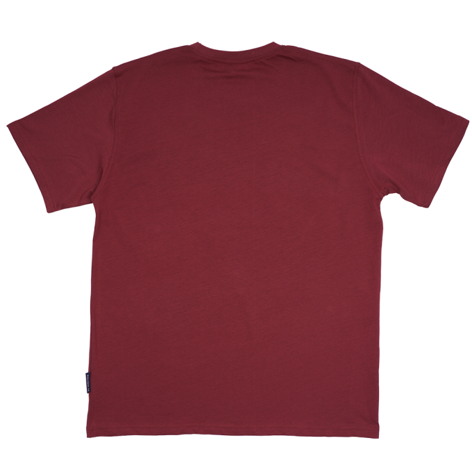 T-SHIRT ADULT SEA TURTLE BORDEAUX