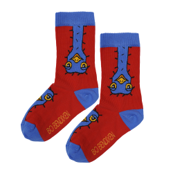 SOCKS OSTRICH RED