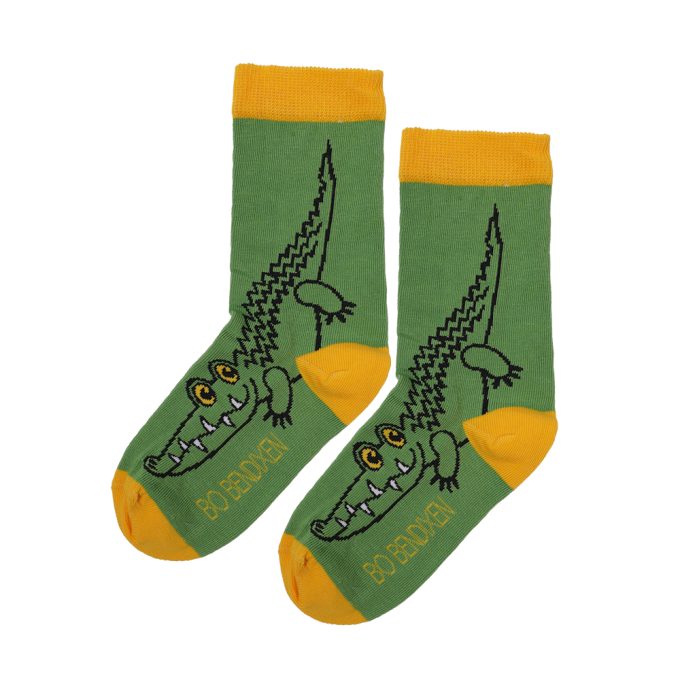 SOCKS CROCODILE GREEN 