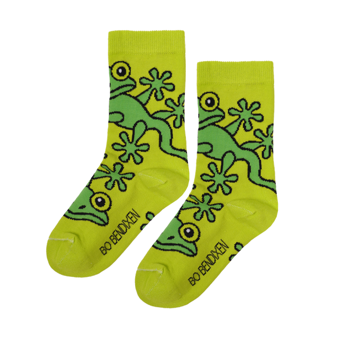 SOCKS GECKO LIME