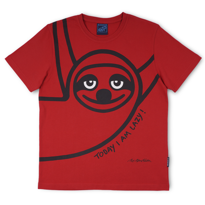 T-SHIRT VOKSEN LAZY GUY RD