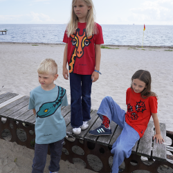 T-SHIRT BRN GIRAF RD