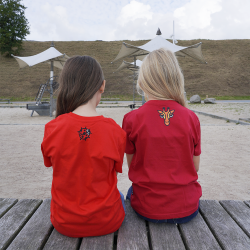 T-SHIRT BRN GIRAF RD