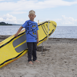 T-SHIRT BRN SJOVE HAJER LYSEBL