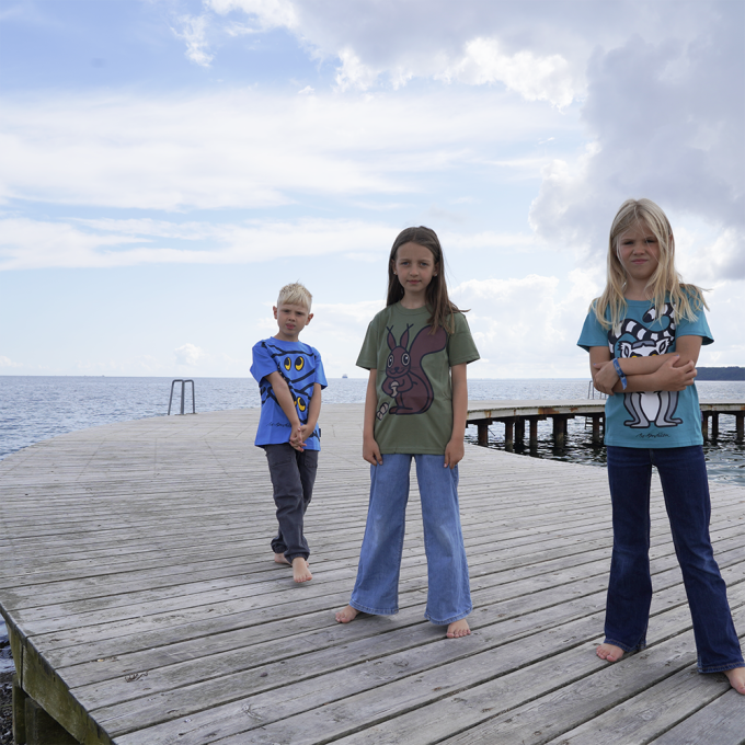 T-SHIRT KIDS SQUIRREL ARMY