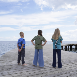 T-SHIRT BRN LEMUR TURKIS