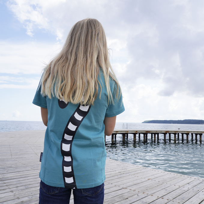 T-SHIRT BRN LEMUR TURKIS