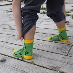 SOCKS CROCODILE GREEN 