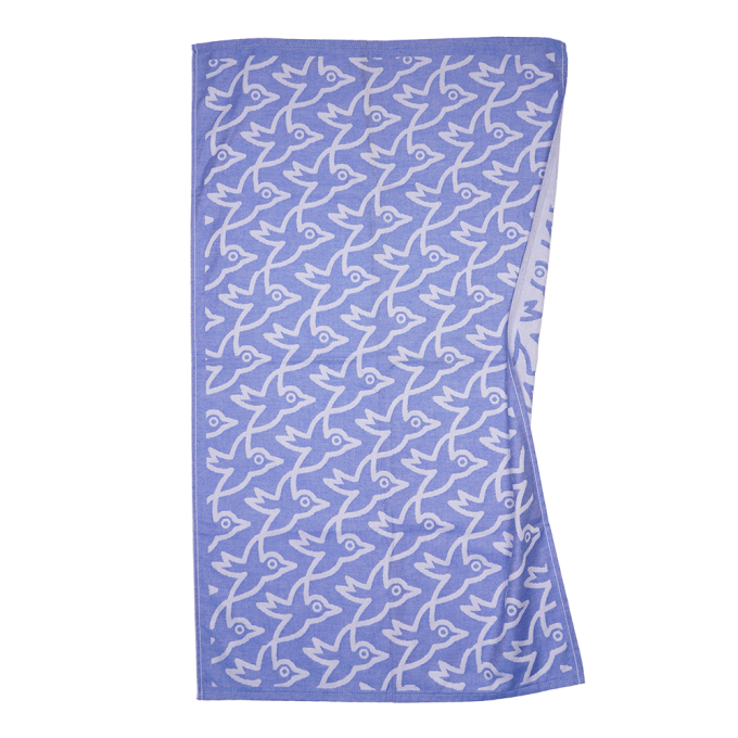 TEA TOWELS BIRDS 3-PACK
