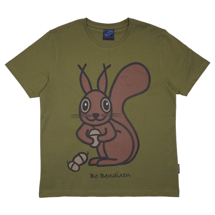 T-SHIRT ADULT SQUIRREL ARMY