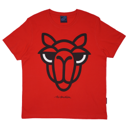T-SHIRT ADULT CAMEL RED