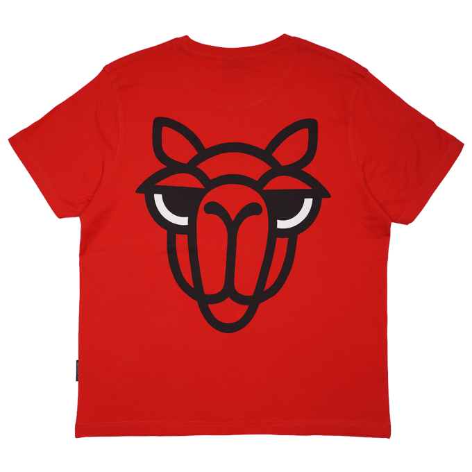 T-SHIRT ADULT CAMEL RED