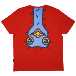 T-SHIRT ADULT OSTRICH RED
