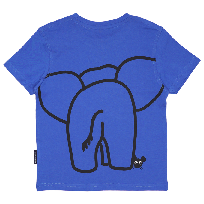 T-SHIRT B�RN ELEFANT BL�