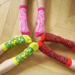 SOCKS FLAMINGO PINK  