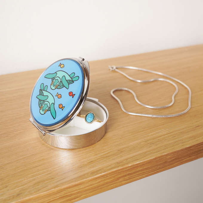 LITTLE METAL BOX - SEA TURTLE