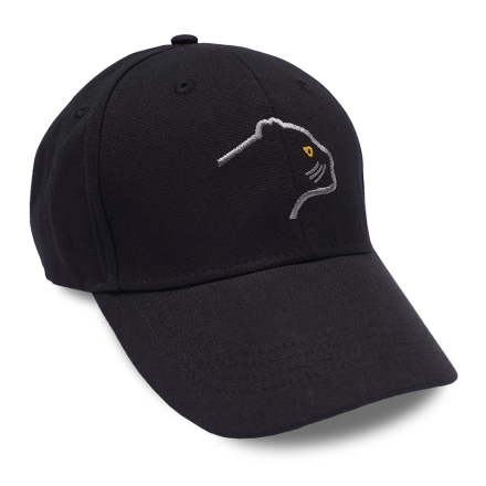 CAP EMBROIDERED PANTHER BLACK 