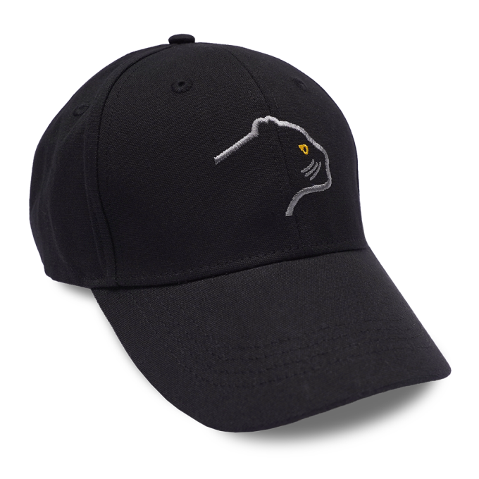 CAP EMBROIDERED PANTHER BLACK 