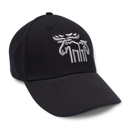 CAP EMBROIDERED ELKS BLACK 