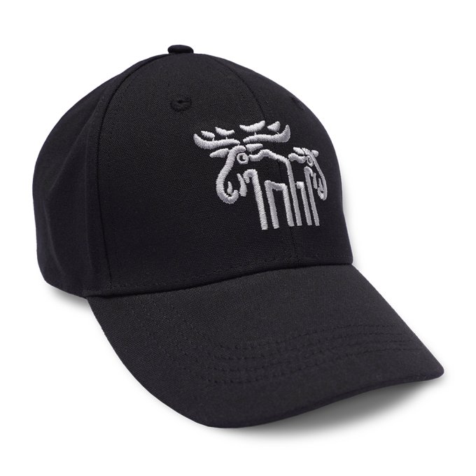 CAP EMBROIDERED ELKS BLACK 