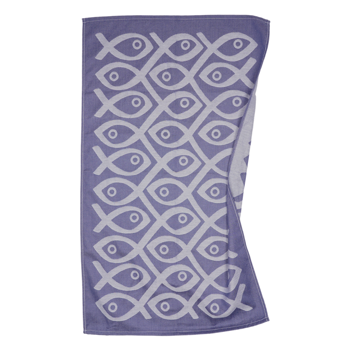TEA TOWELS SUSHI BLUE 3-PACK