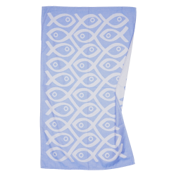 TEA TOWELS SUSHI BLUE 3-PACK
