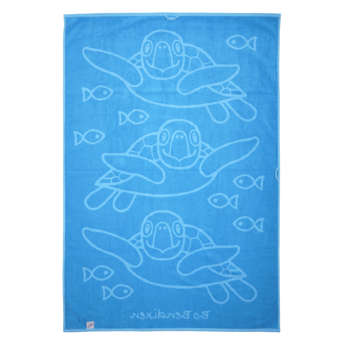 TOWEL SEA TURTLE TURQUOISE 100 X 150