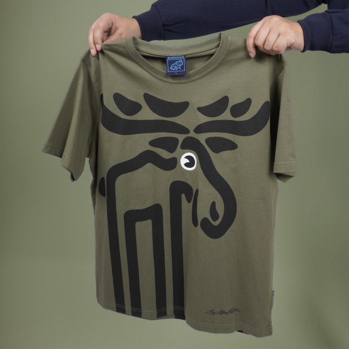 T-SHIRT ADULT ELK GREEN