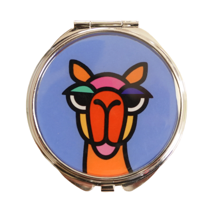 SMALL METAL BOX - CAMEL