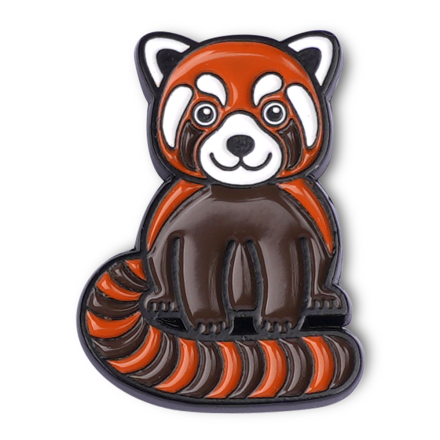 PIN BADGE RED PANDA