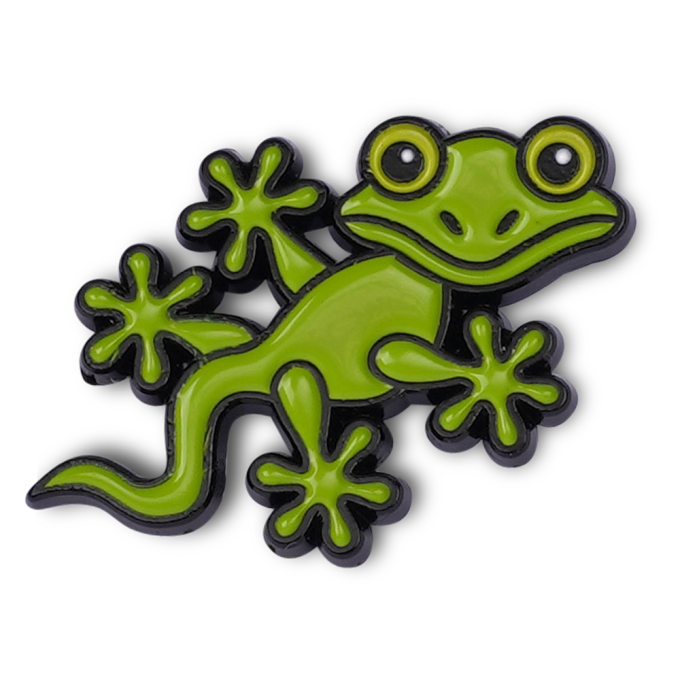 PIN BADGE GECKO