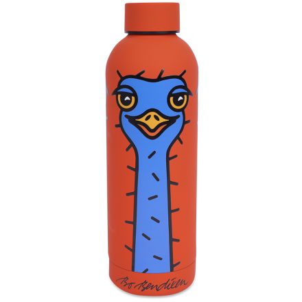 WATER BOTTLE INSULATED OSTRICH 500 ML