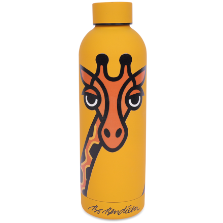 WATER BOTTLE INSULATED GIRAFFE 500 ML