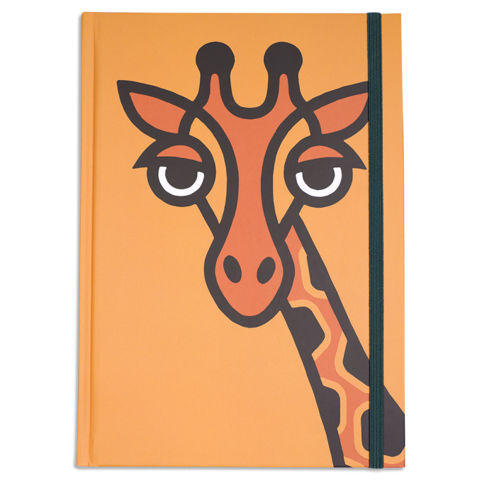 NOTESBOG A5 GIRAF