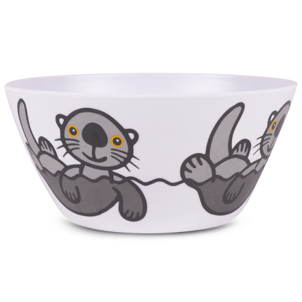 BOWL FUNNY SEA OTTER