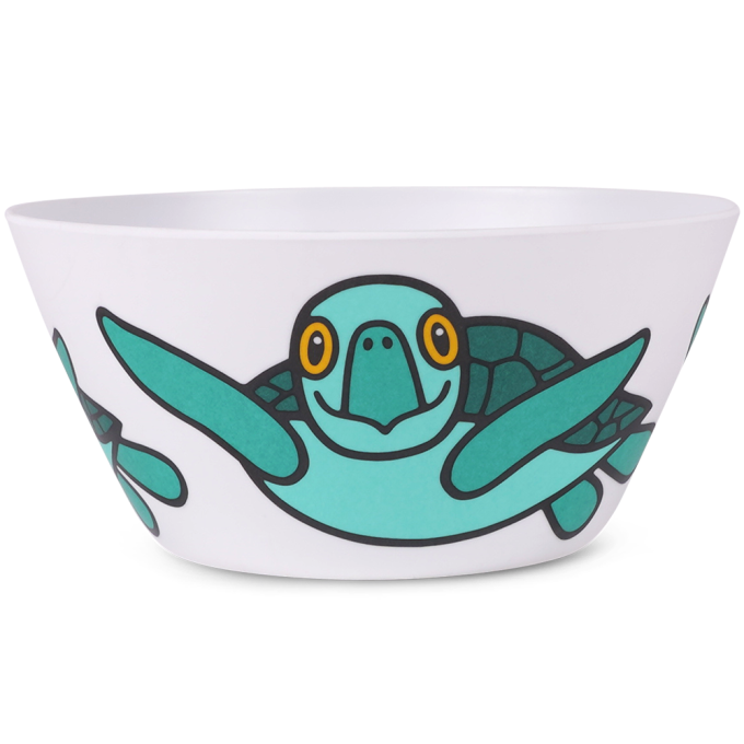 BOWL FUNNY SEA TURTLE