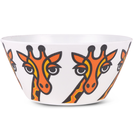 BOWL FUNNY GIRAFFE