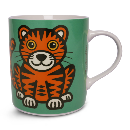 MUG TIGER GREEN